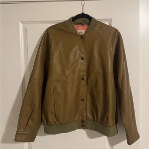 Free People Vegan Leather Jacket